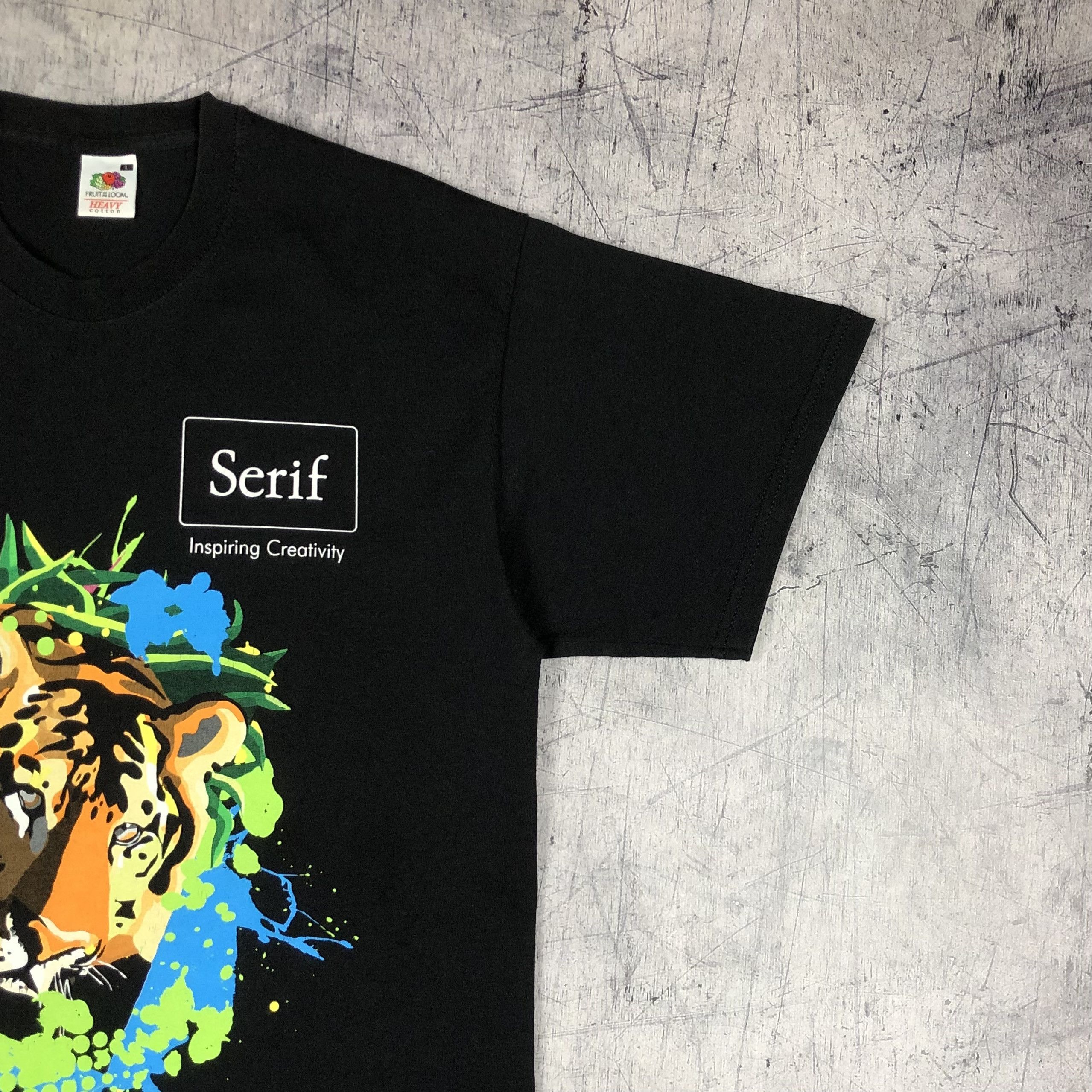 Vintage Serif Inspiring Creativity Graphic Software Tee Size US L / EU 52-54 / 3 - 7 Thumbnail