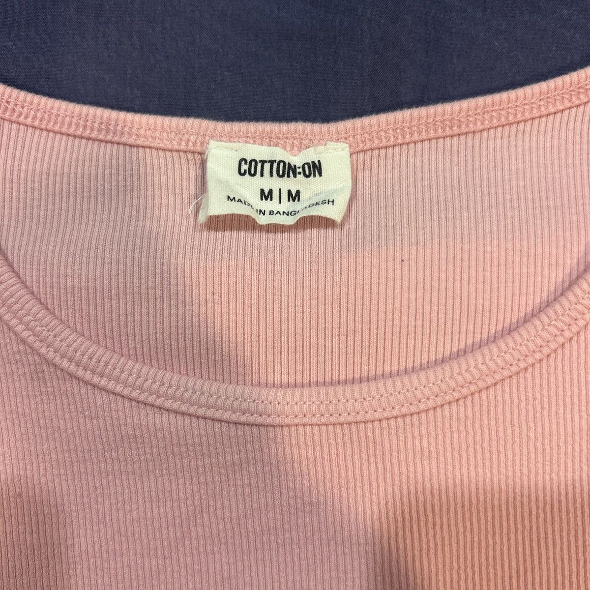 Cotton On Short sleeve tight fitting pink cotton on top Size M / US 6-8 / IT 42-44 - 3 Thumbnail