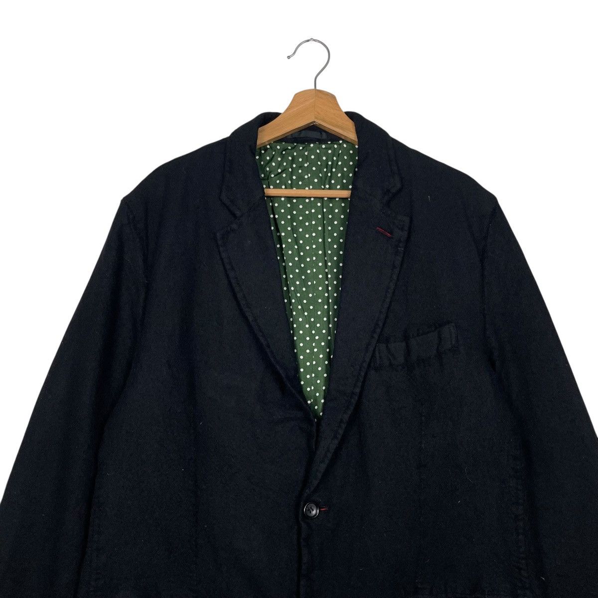 Comme des Garcons Homme Comme Des Garcons Homme Wool Casual Jacket Size US L / EU 52-54 / 3 - 2 Thumbnail