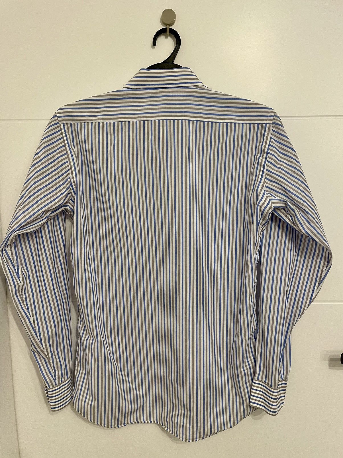 Givenchy Givenchy Paris Long Sleeve Button Down Dress Shirt Striped Size US M / EU 48-50 / 2 - 3 Thumbnail