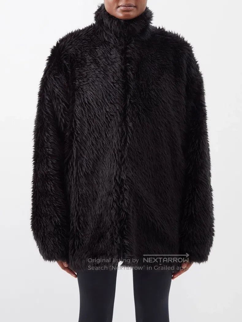 Balenciaga Balenciaga Faux Fur Jacket Size XXS / US 00 / IT 34 - 9 Thumbnail