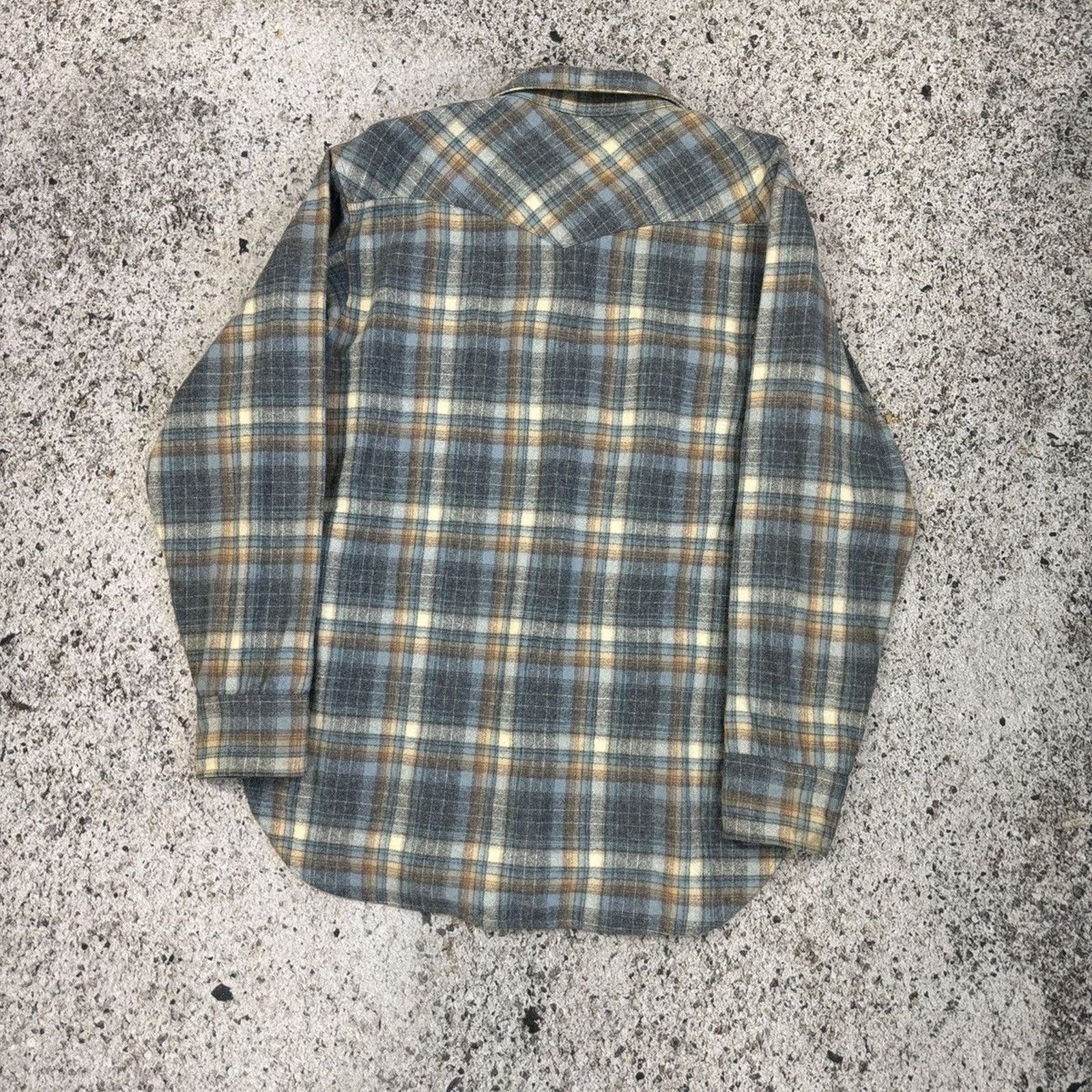 Pendleton 70s Pendleton Western Plaid Shirt ERD Grunge Margiela RRL Size US L / EU 52-54 / 3 - 7 Thumbnail