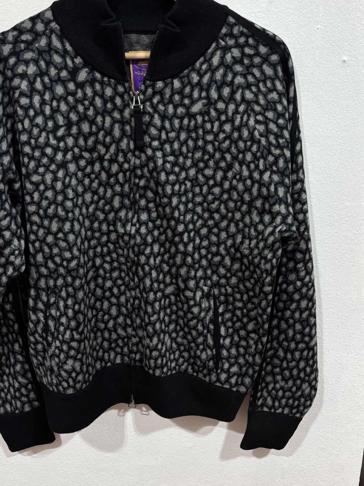 Corteiz Corteiz VVS Leopard Jacquard Knit Zip Up Size US M / EU 48-50 / 2 - 3 Thumbnail
