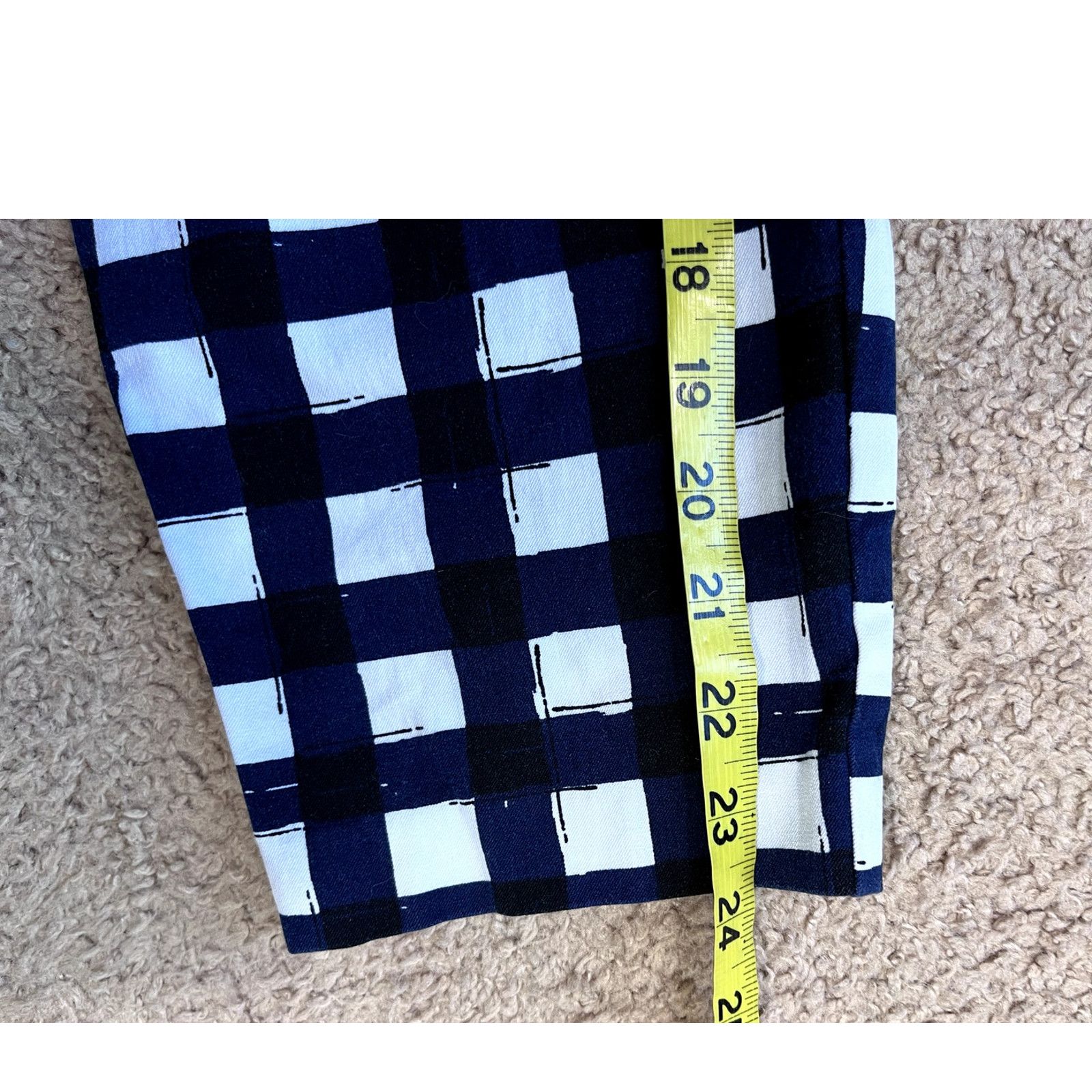 Alfani Women's Plaid Alfani Business Slacks 12 Size 34" / US 12 / IT 48 - 5 Thumbnail