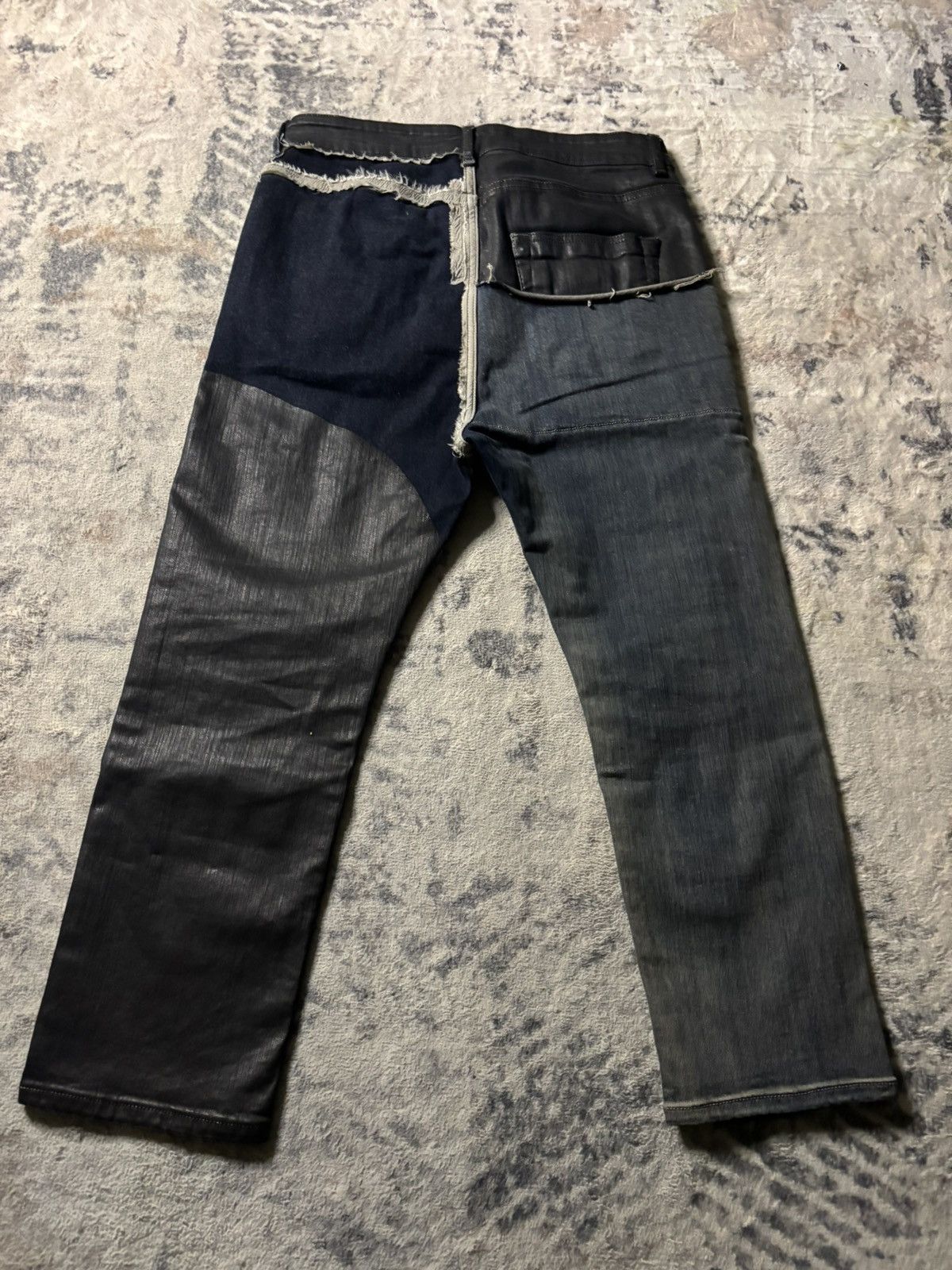 Rick Owens Rick Owens Mainline Sample Wax Tyrone Cut Denim Size US 30 / EU 46 - 2 Thumbnail