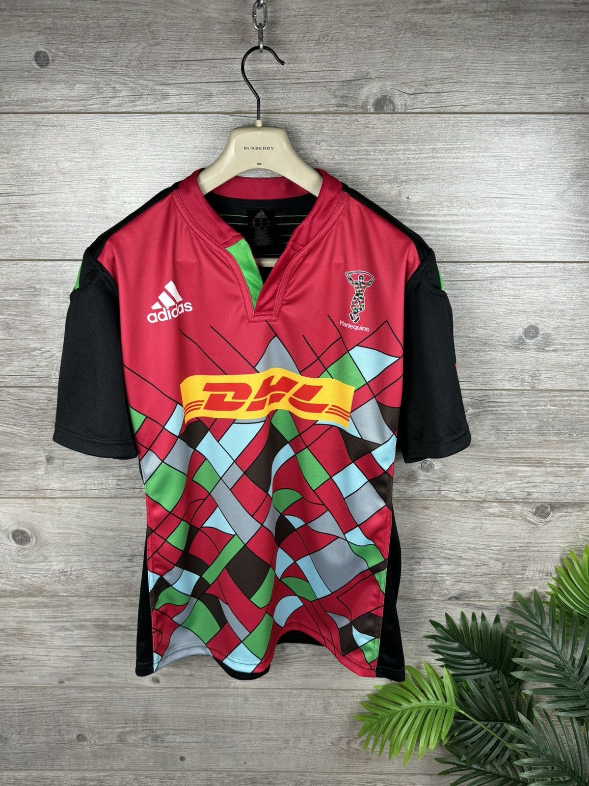 Adidas × Vintage Rugby Shirts 2014 Harlequins Adidas DHL Size XL Size US XL / EU 56 / 4 - 7 Thumbnail