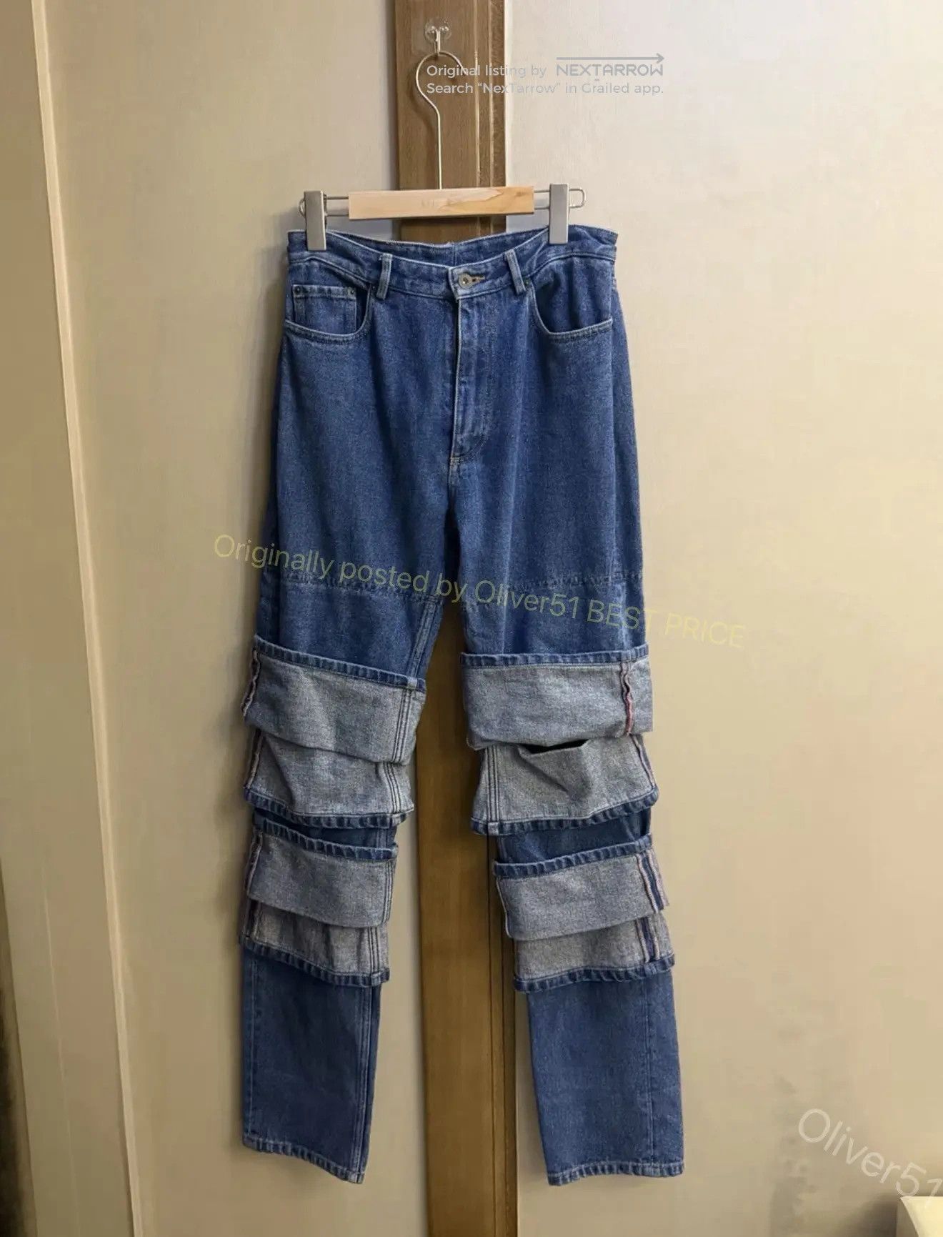 Y/Project Y/Project multi-layer cuff jeans YYYY1/2609 Size US 30 / EU 46 - 1 Thumbnail
