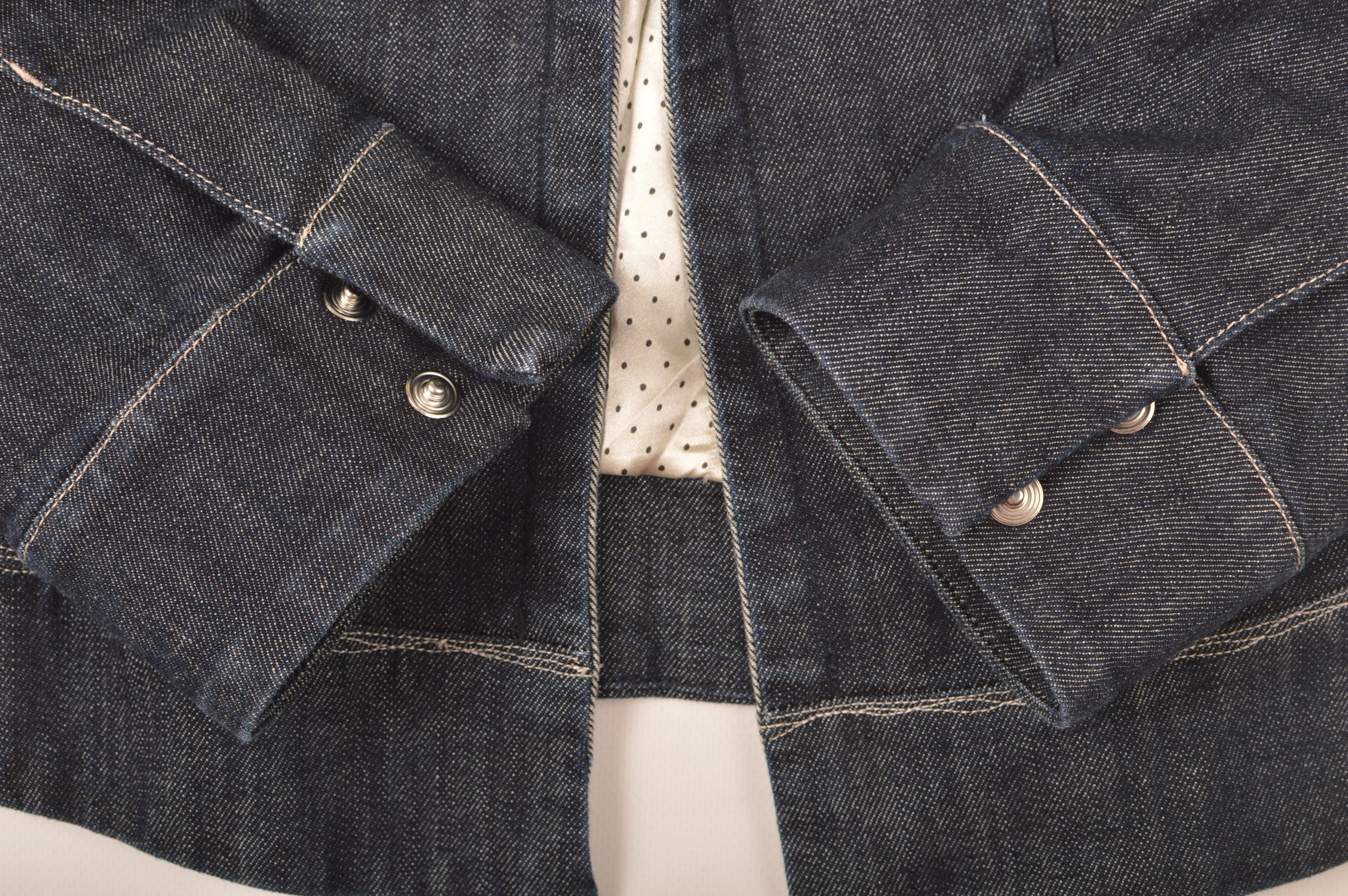 Miss Sixty × Vintage Miss Sixty Rondha Denim Jean Jacket Size XS / US 0-2 / IT 36-38 - 4 Thumbnail