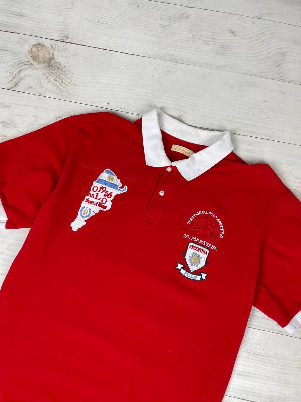 La Martina Vintage La Martina Argentina Polo Shirt Size US XXL / EU 58 / 5 - 2 Thumbnail