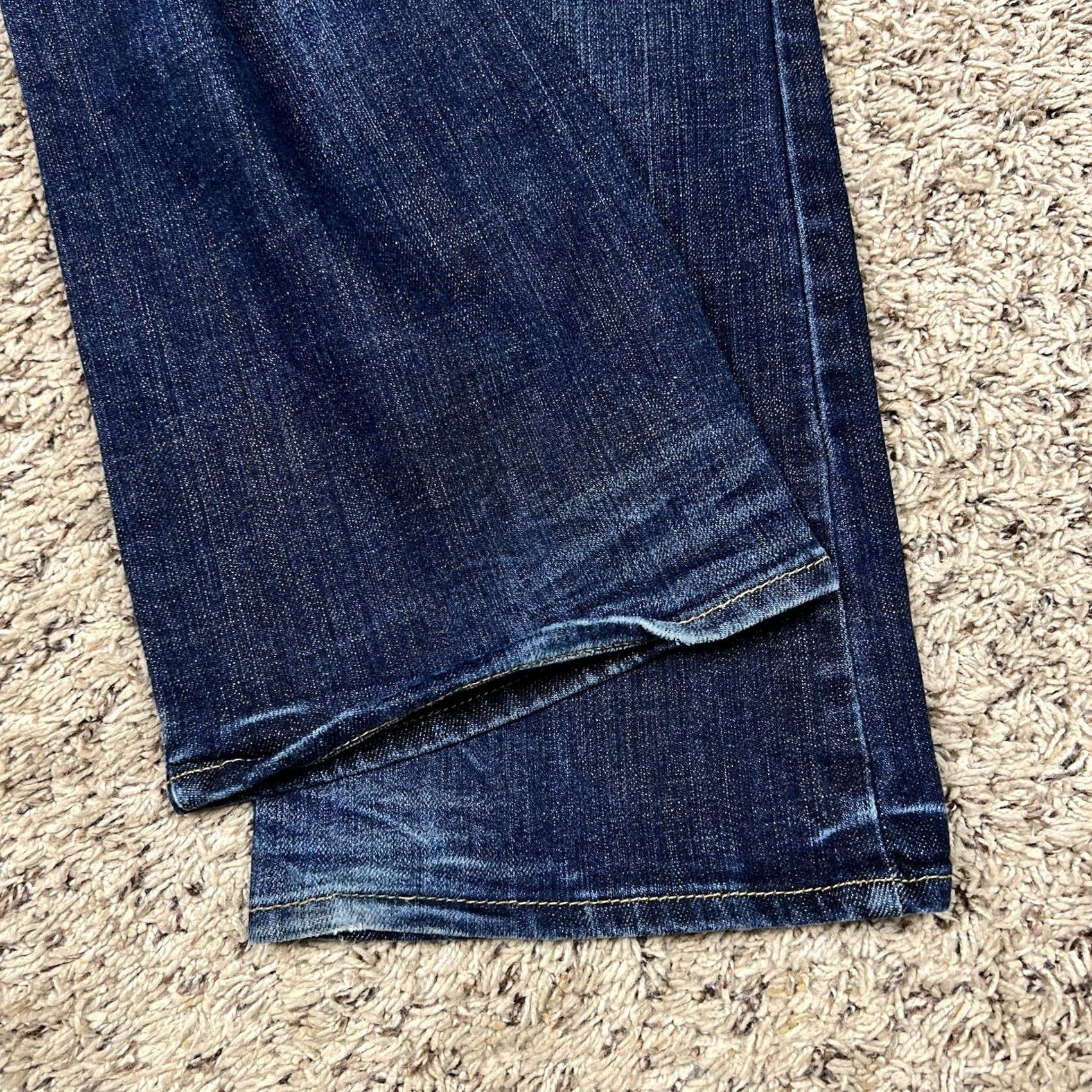Abercrombie & Fitch Abercrombie & Fitch Jeans Womens 28x30 Bootcut Dark Wash Flare Stretch Easy Care Denim Size 28" / US 6 / IT 42 - 7 Thumbnail