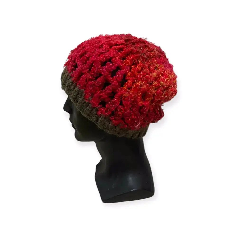 Japanese Brand Japanese Brand Rare Design Knit Beanie Hat Size ONE SIZE - 1 Thumbnail