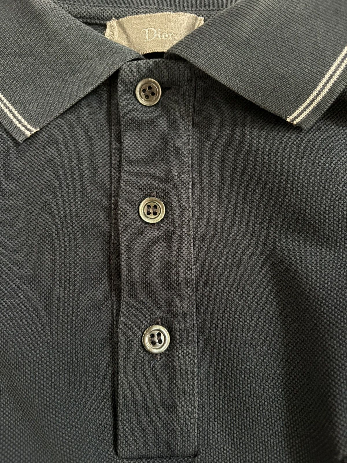 Dior Dior Homme - Bee Embroidery Pocket Polo Size US M / EU 48-50 / 2 - 5 Thumbnail