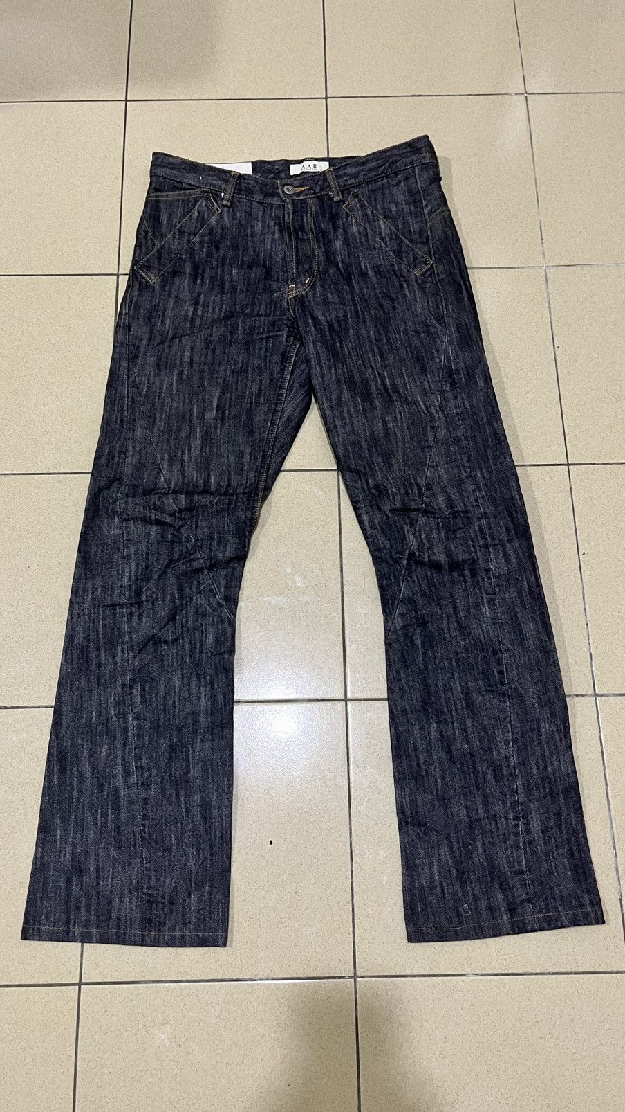 Yohji Yamamoto A.A.R Against All Risk Bootcut Jeans Denim Size US 34 / EU 50 - 1 Thumbnail