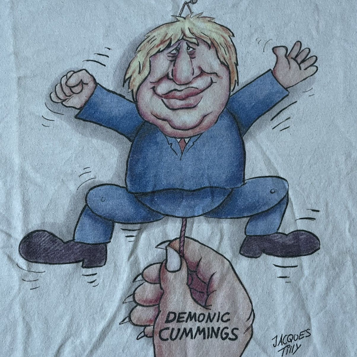 Vintage Vintage Y2K ADULT TEE DONALD TRUMP DEMONIC XL Size US XL / EU 56 / 4 - 7 Thumbnail