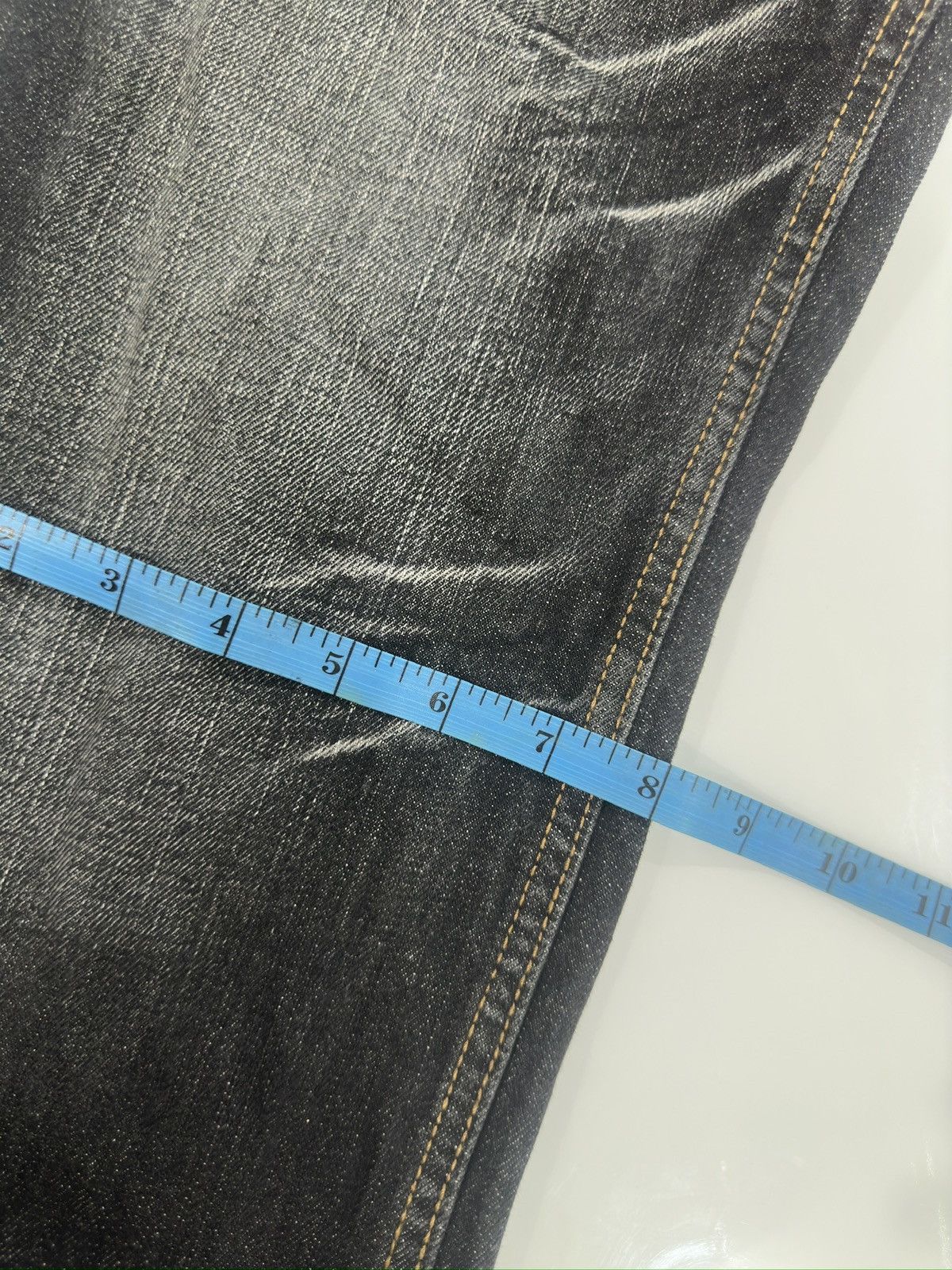 If Six Was Nine Double Pocket With Embroidred Koi Fish Rare Design Jeans Size US 32 / EU 48 - 13 Thumbnail