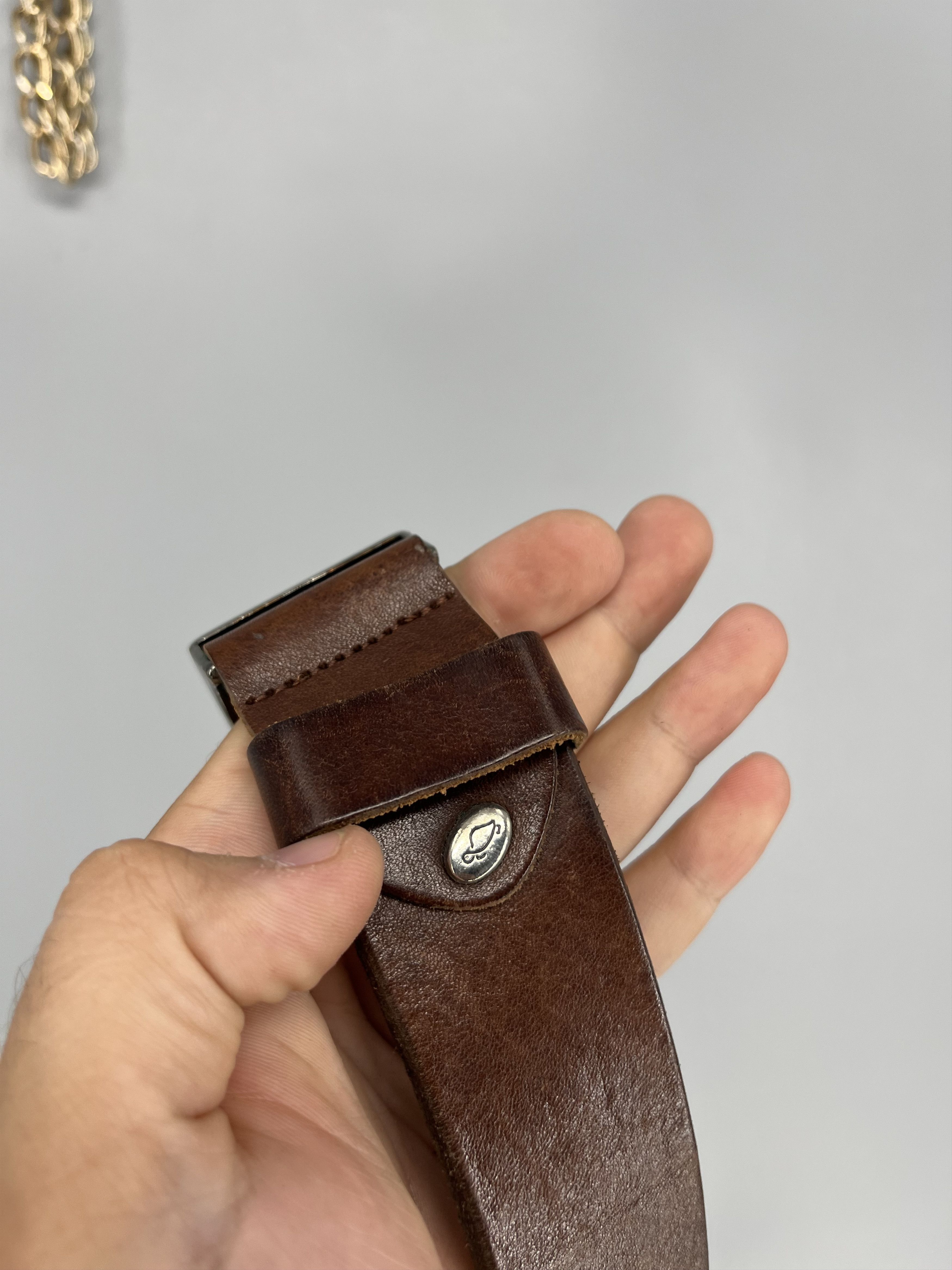 Vintage Vintage Y2K Carpisa Leather Belt Size ONE SIZE - 4 Thumbnail