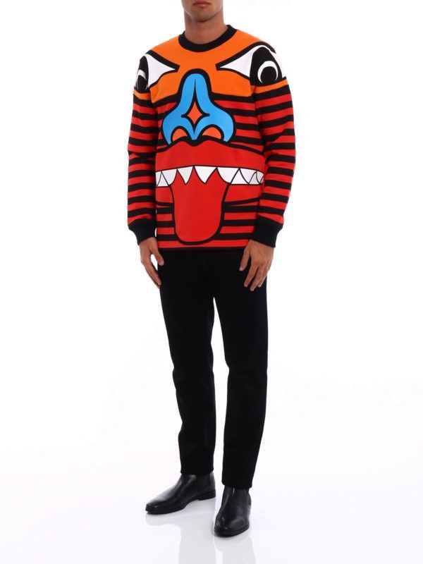 Givenchy Givenchy - F/W ‘17 - Totem Print Cotton Sweatshirt Size US XS / EU 42 / 0 - 21 Thumbnail