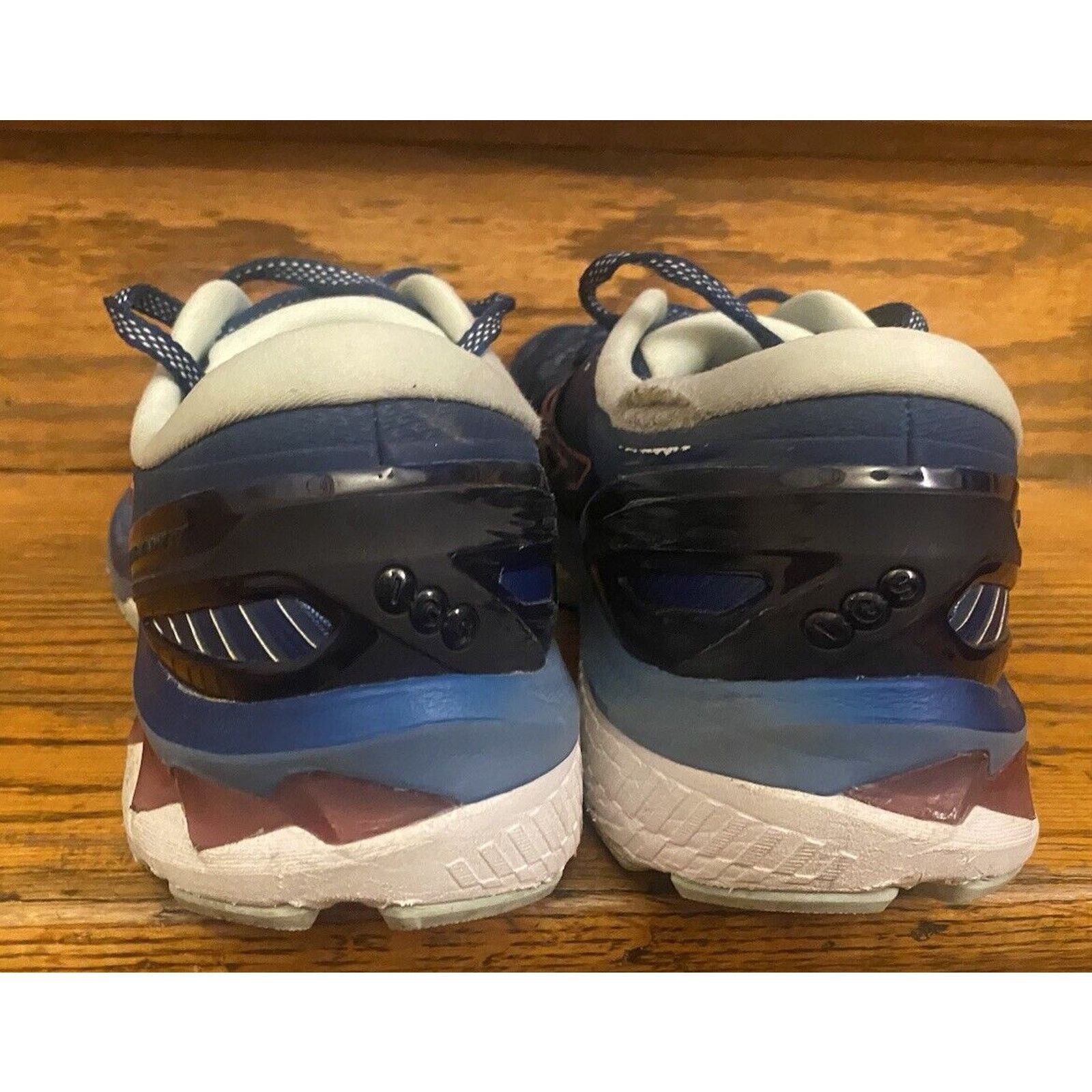 Asics ASICS GEL-Kayano 27 Navy Blue /Pink Women's Size 10.5 Size US 10.5 / IT 40.5 - 6 Thumbnail