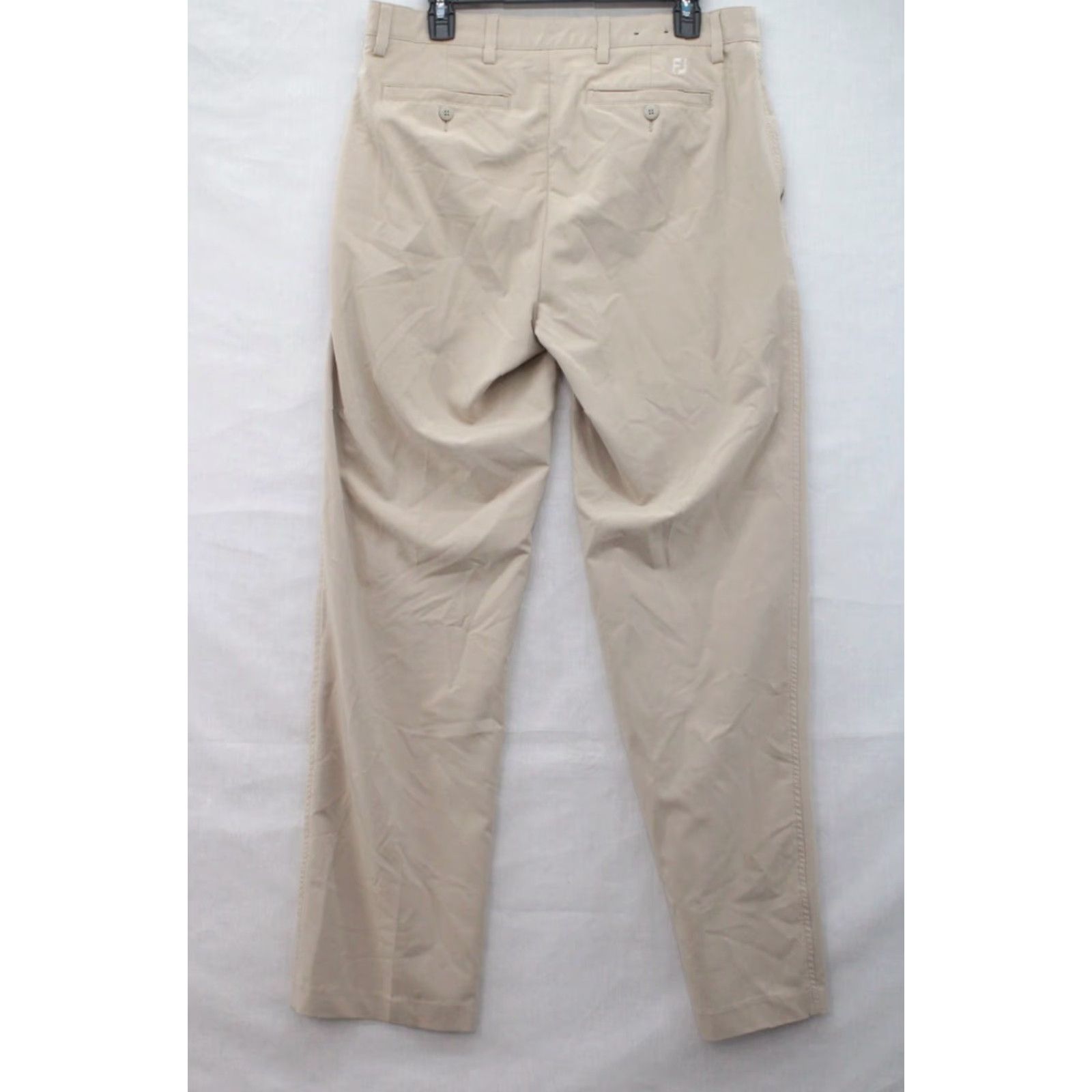 Footjoy FootJoy FJ Golf Pants Men's 34x34 Khaki Brown Chino Performance Preppy Size US 34 / EU 50 - 7 Thumbnail
