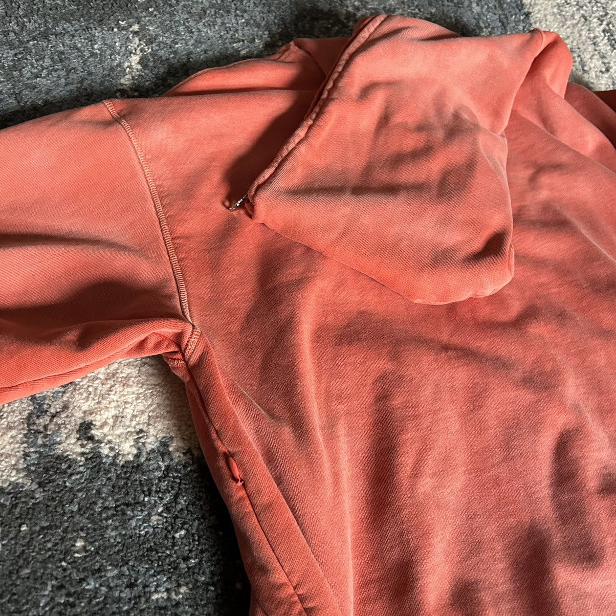 Effulgence PEACH SPLOOSH SUN FADED RiRi FULL ZiP WAFFLE LiNED HOODiE Size US L / EU 52-54 / 3 - 11 Thumbnail
