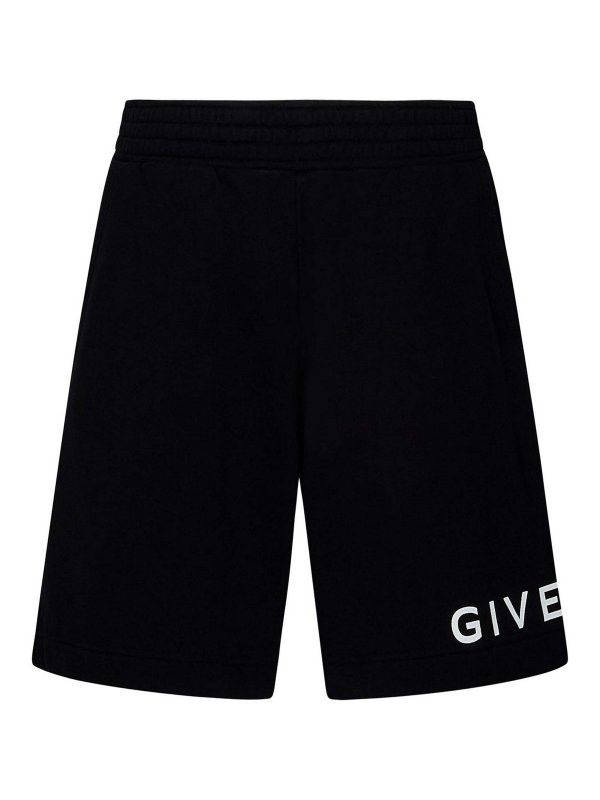 Givenchy o1w1db10325 Boxy Fit Short in Black Size US 30 / EU 46 - 1 Thumbnail