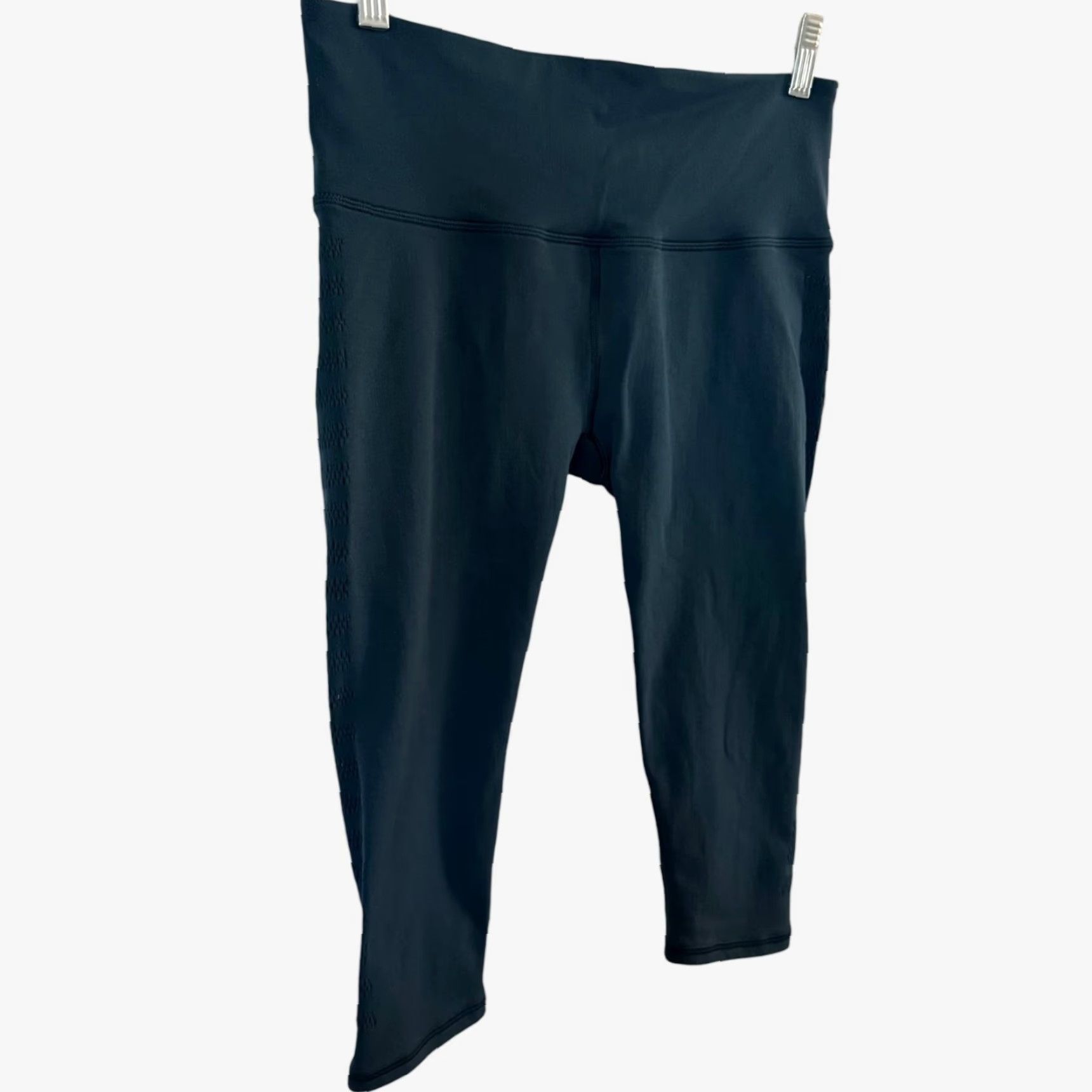 Lululemon Lululemon Capri Crop Leggings Women's 10 Blue Yoga Athletic Activewear Size 32" / US 10 / IT 46 - 4 Thumbnail
