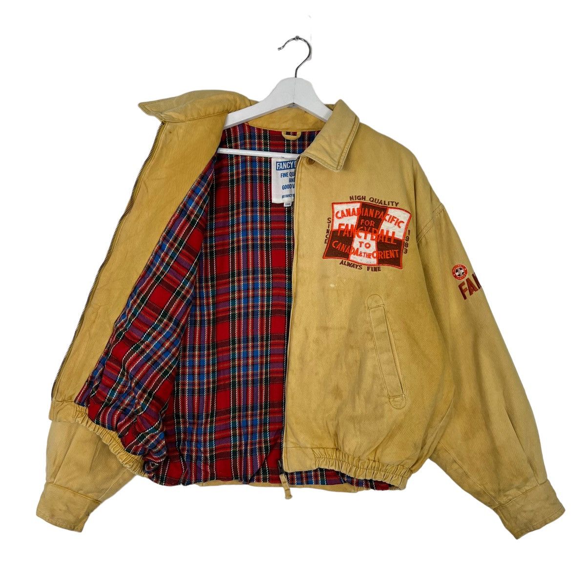 Japanese Brand 🔥 CANADIAN PACIFIC FANCYBALL BOMBER JACKET Size US L / EU 52-54 / 3 - 6 Thumbnail