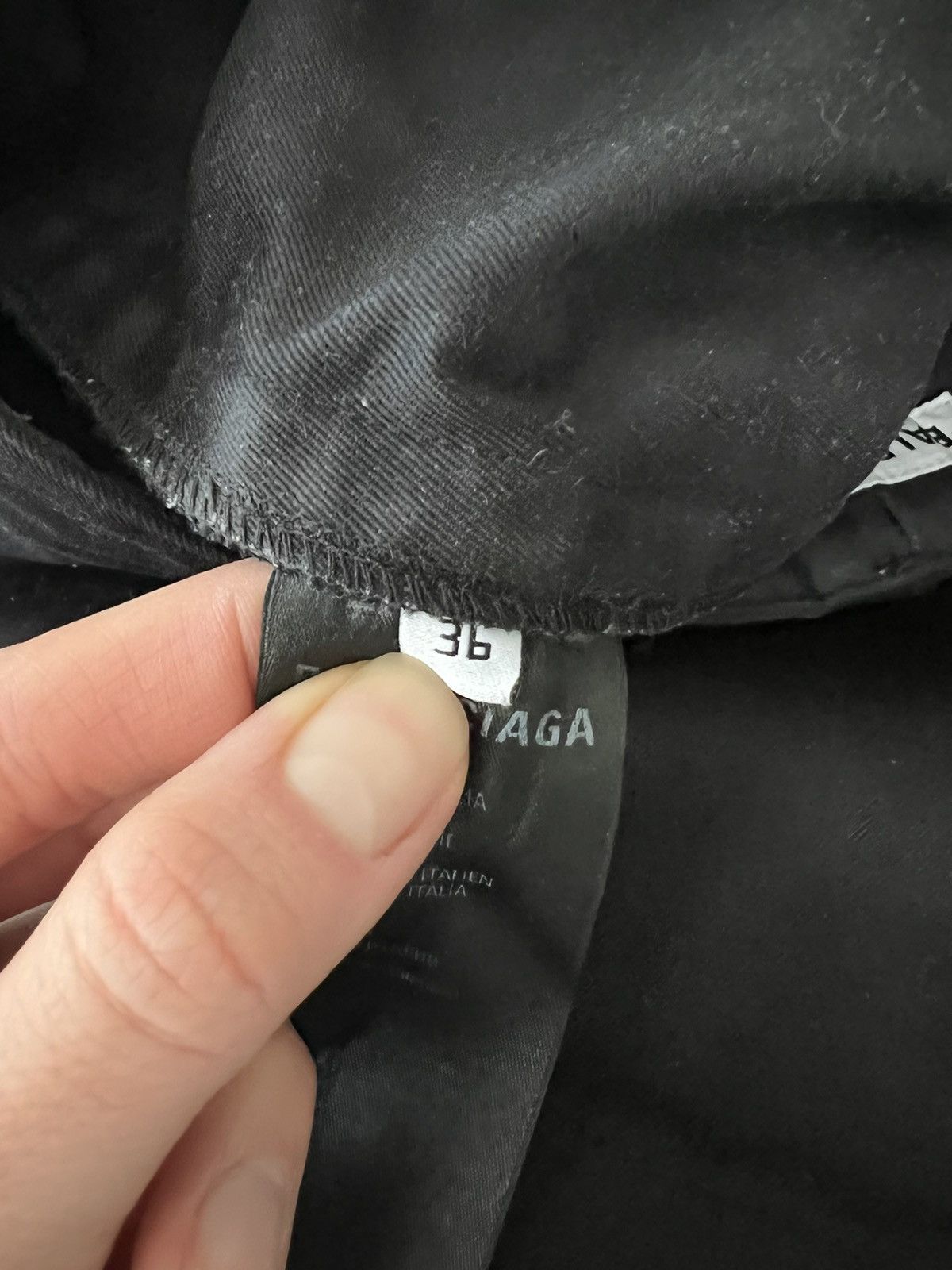 Balenciaga Balenciaga Dropped Crotch Pants Size US 31 - 9 Thumbnail