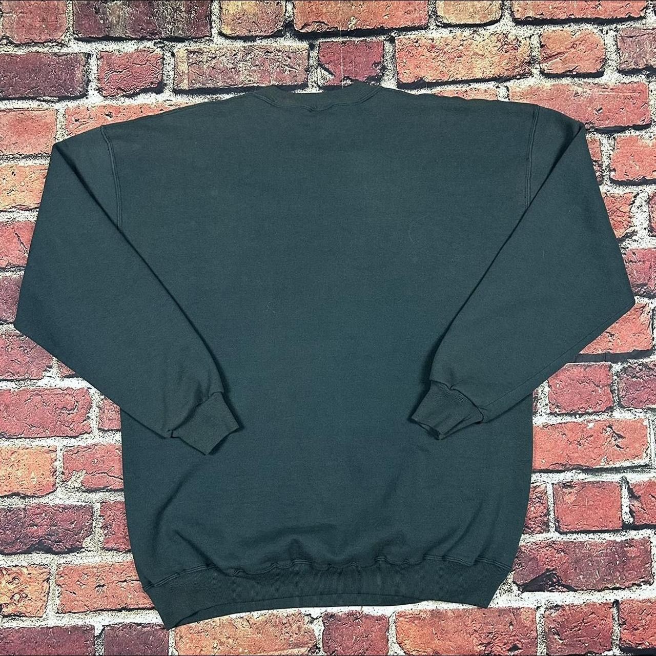 Russell Athletic Vintage 90s Russell Athletic Green Blank Crewneck Sweatshirt Size US XXL / EU 58 / 5 - 3 Thumbnail