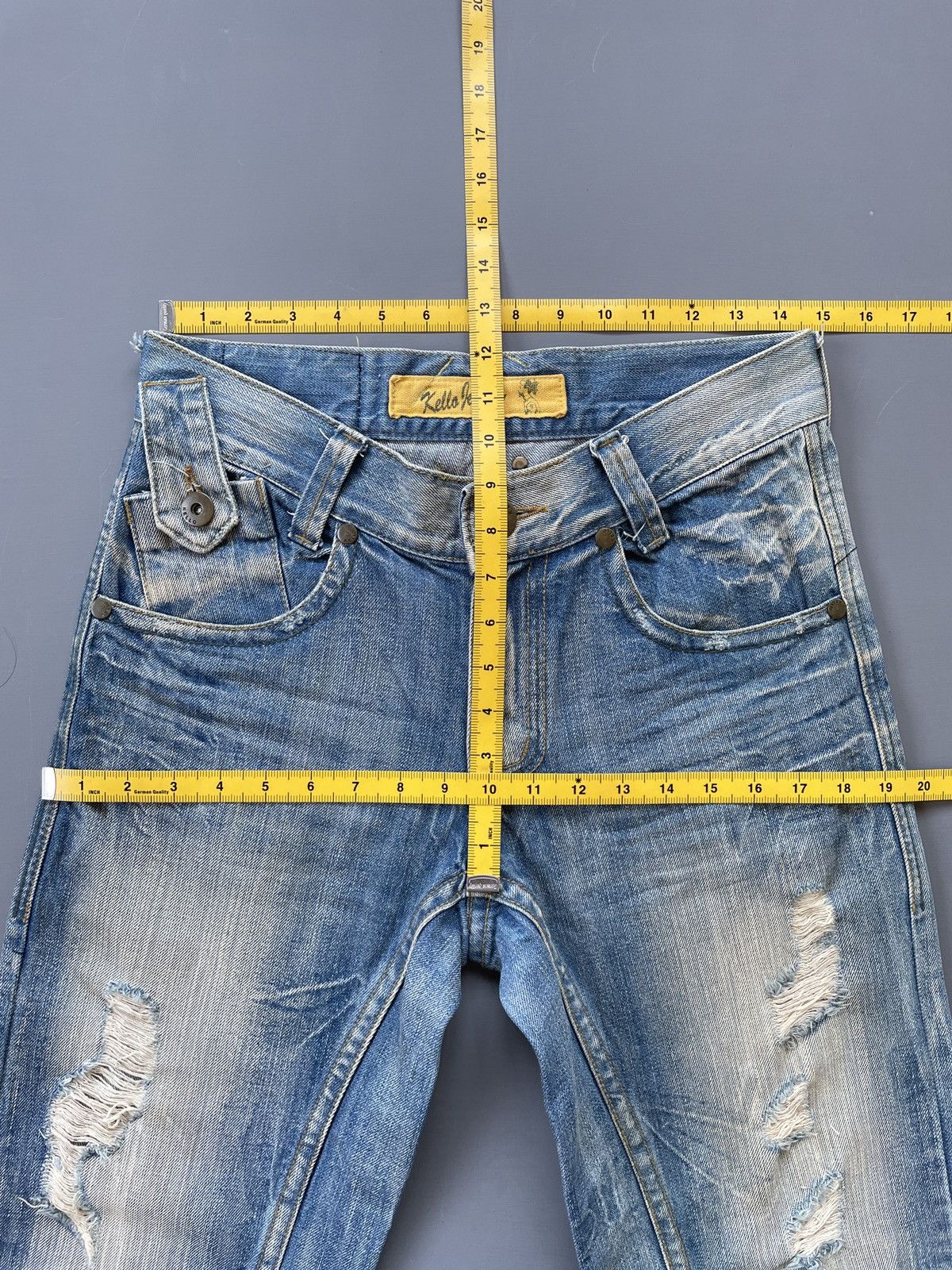 Vintage Kello Distressed Jeans Size US 29 - 15 Thumbnail