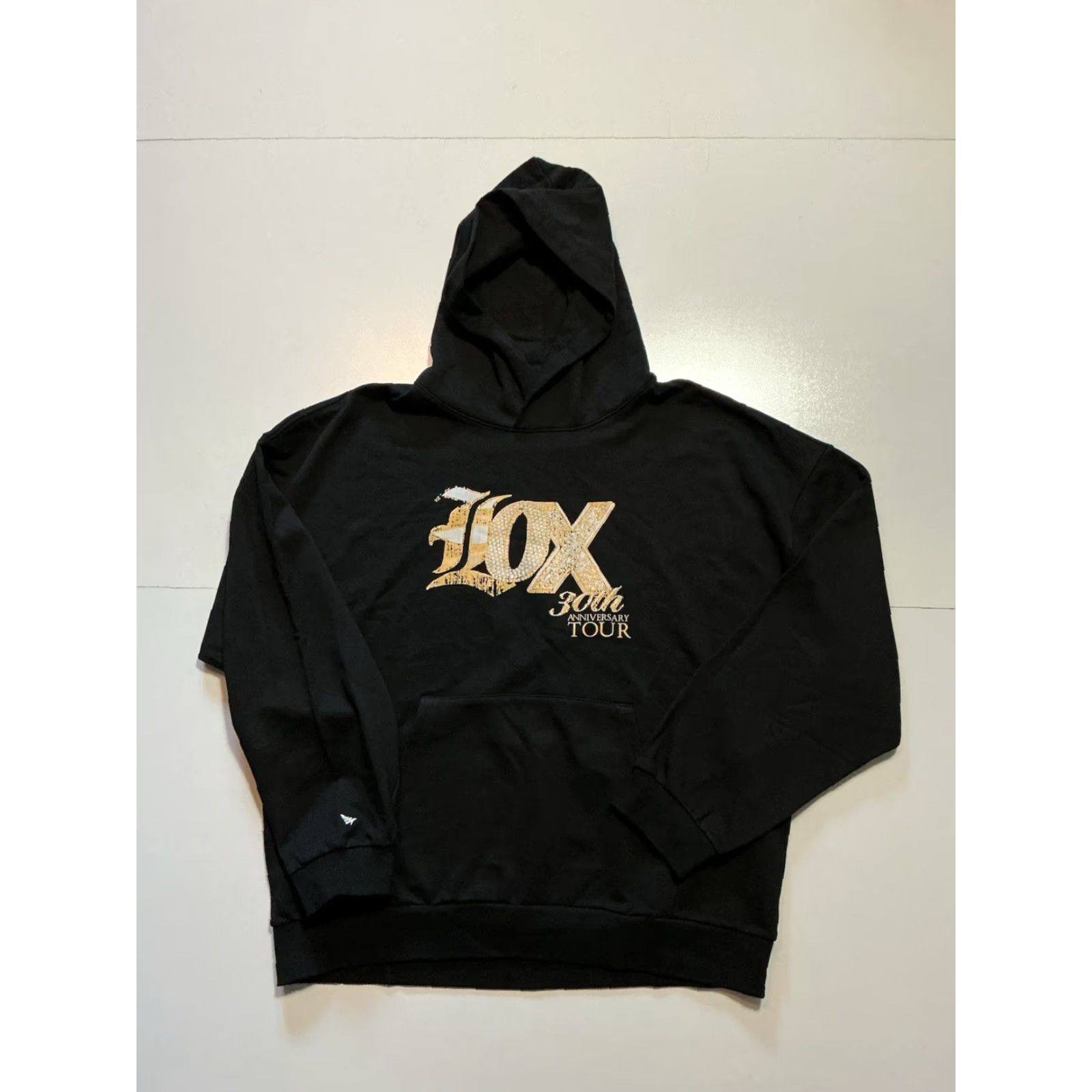 Vintage VINTAGE? Paper Planes Roc Nation The LOX 30th Anniversary Celebration Tour Hoodie XL Black Pullover Mens Shirts Hoodie? Size US XL / EU 56 / 4 - 2 Thumbnail