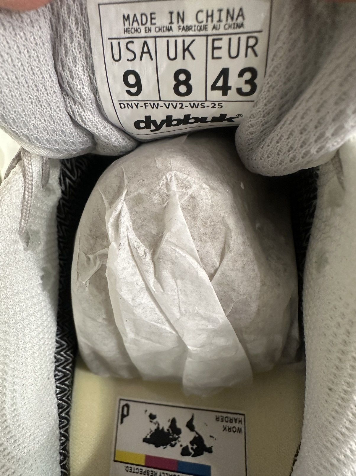 Dybbuk DYBBUK - Vortex v2 Waterproof White Size US 9 / EU 42 - 6 Thumbnail