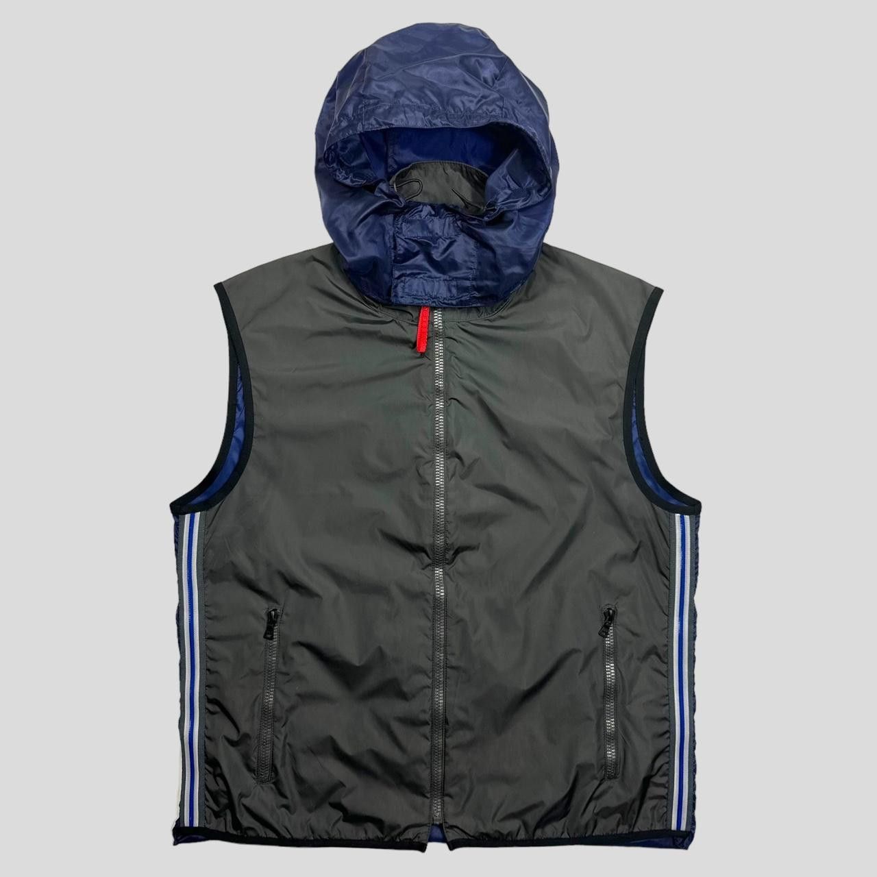 Prada Prada Sport SS00 Gel Seam Convertible Nylon Gilet - IT52 Size US L / EU 52-54 / 3 - 1 Thumbnail