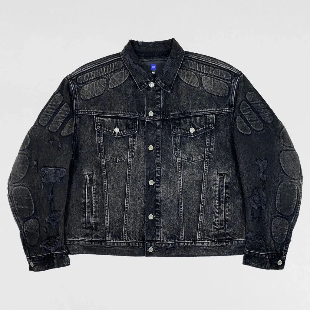 ジャケット・アウター YEEZY season6 denim flannel jacket L Yeezy season 6 denim jacket sale