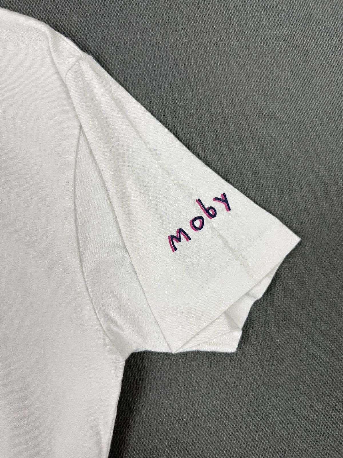Band Tees Moby Little Idiot 3D Graphic Single Stitch T-Shirt Size US M / EU 48-50 / 2 - 4 Thumbnail
