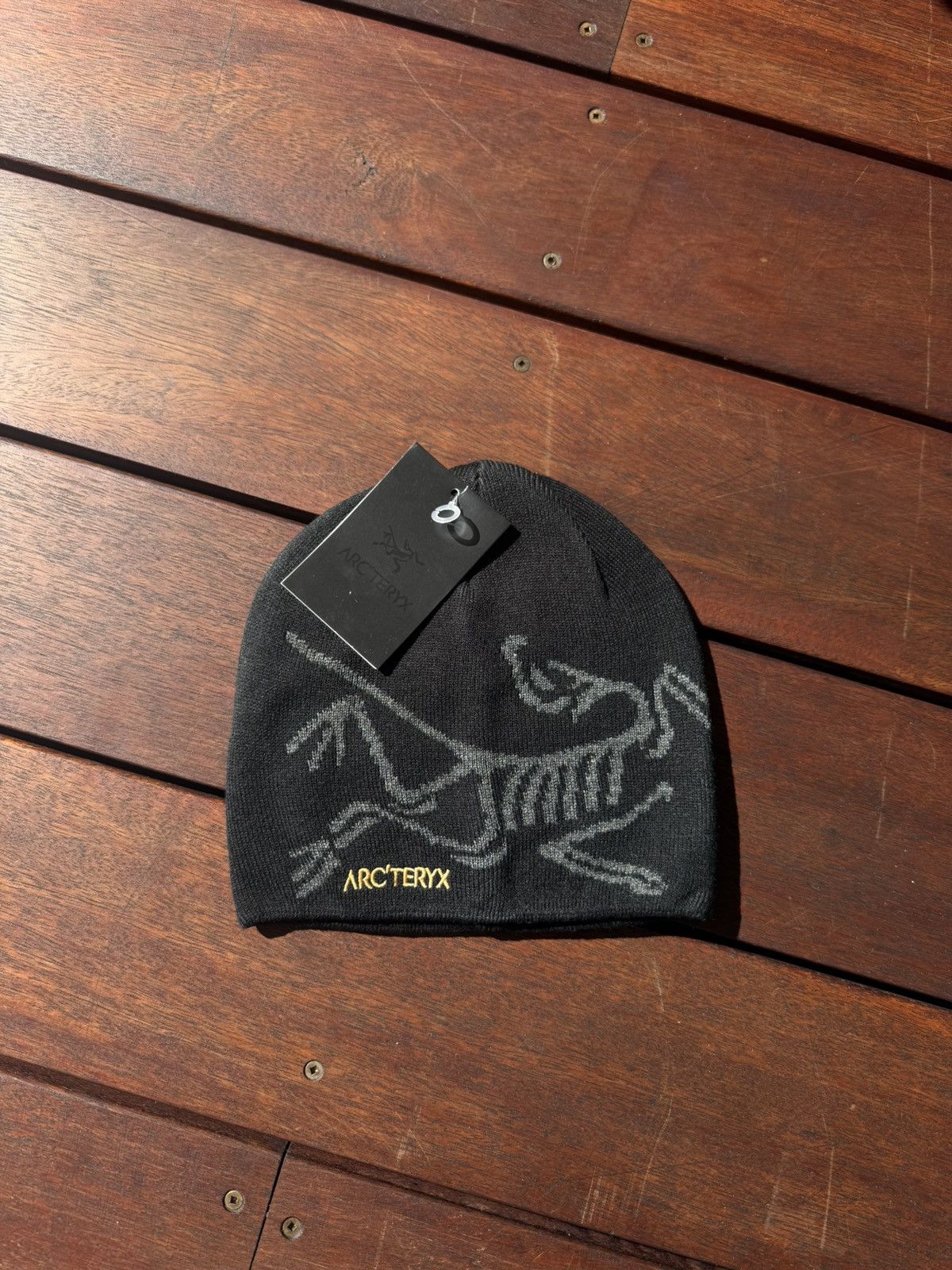 Other Bird Logo Beanie - Black & Gold Size ONE SIZE - 1 Thumbnail
