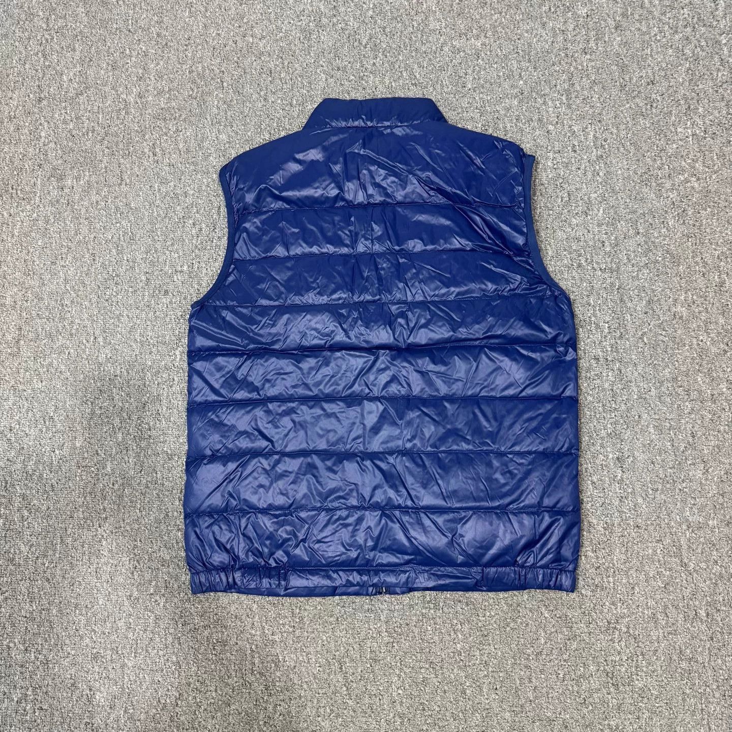 Prada Prada blue down vest with metal triangle logo NWT 48 Size US M / EU 48-50 / 2 - 2 Thumbnail