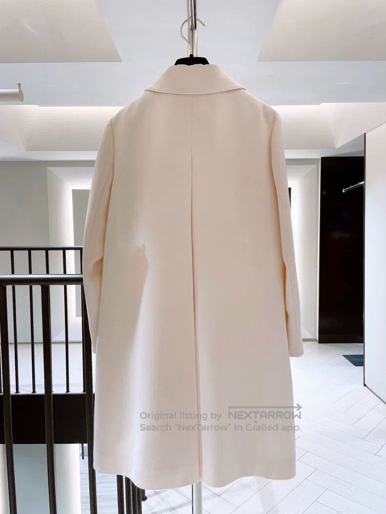 Valentino Valentino Heavy industry flower nail beaded wool coat Size S / US 4 / IT 40 - 2 Thumbnail