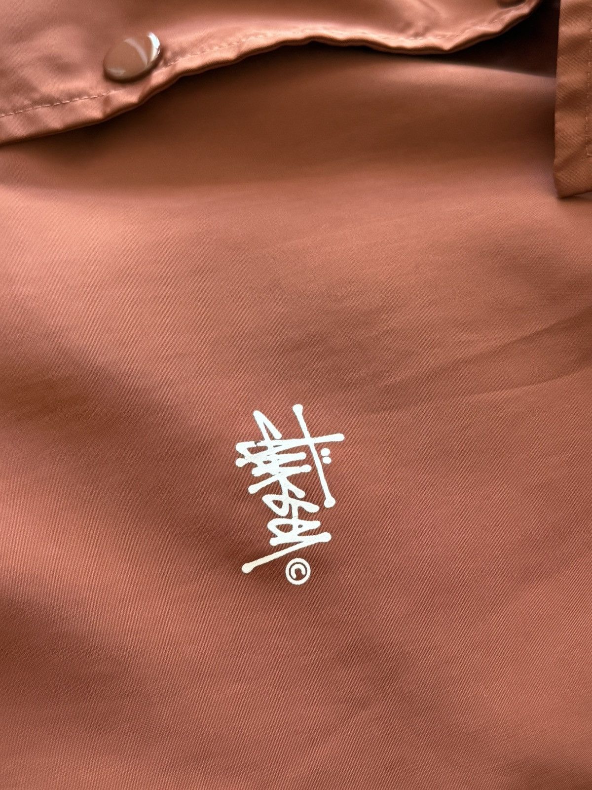 Stussy Stussy logo nylon coach jacket Size M / US 6-8 / IT 42-44 - 4 Thumbnail