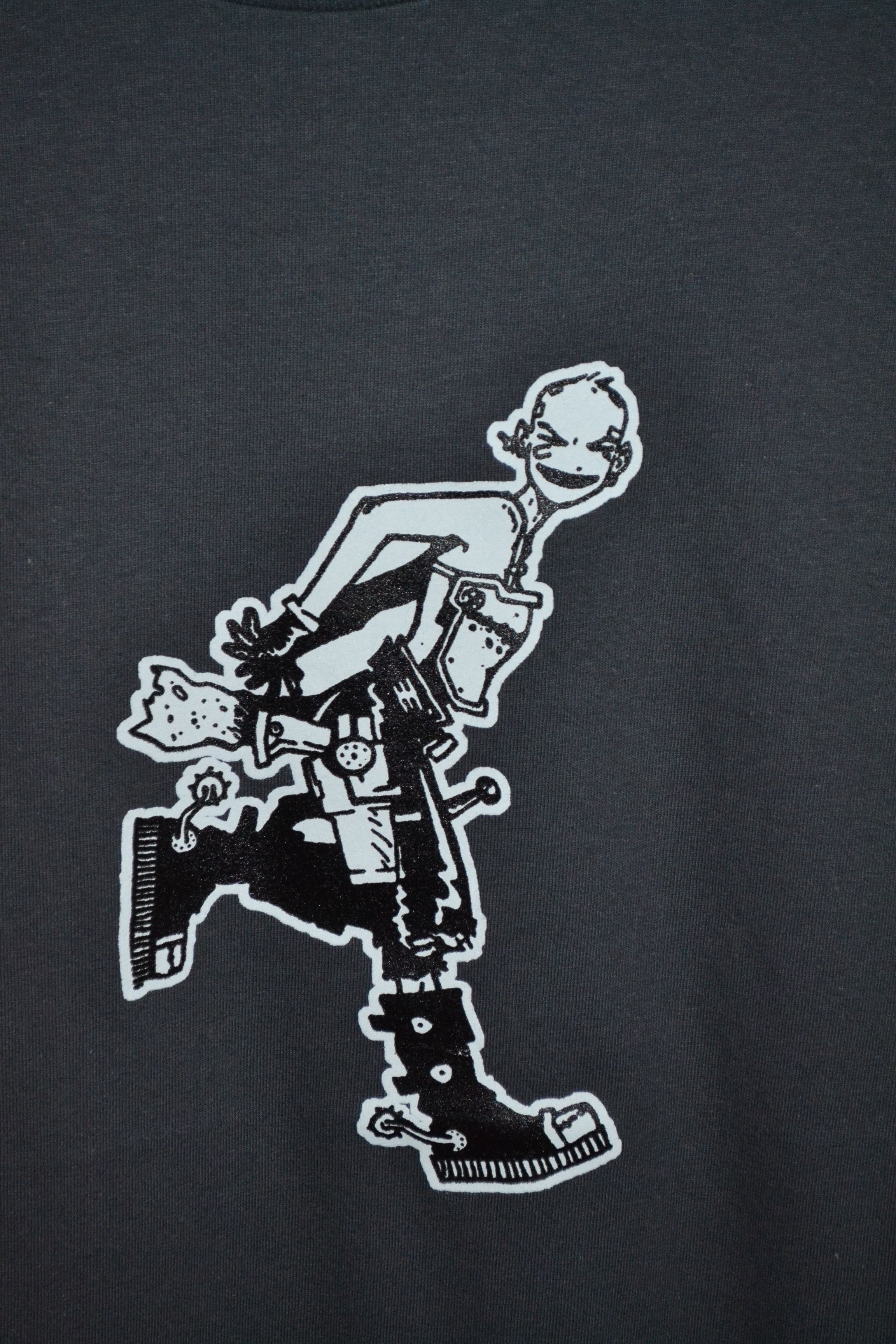Band Tees 1990s Tank Girl Jamie Hewlett Gray AAA T-shirt S Size S / US 4 / IT 40 - 3 Thumbnail