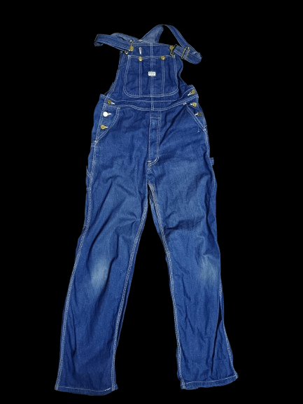 Edwin × Japanese Brand Edwin Vintage Carpenter Denim Overalls Size US 32 / EU 48 - 1 Thumbnail