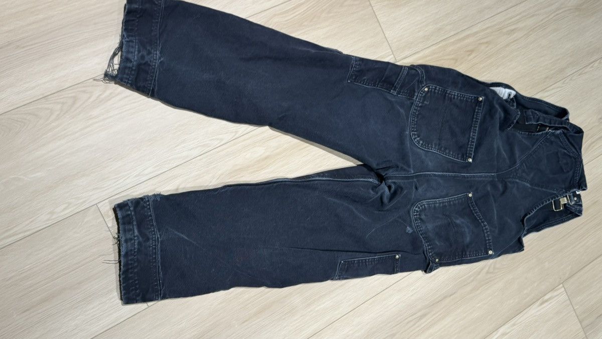 Carhartt Carharrt double knee carpenter overalls pants distressed Size US 32 / EU 48 - 18 Thumbnail
