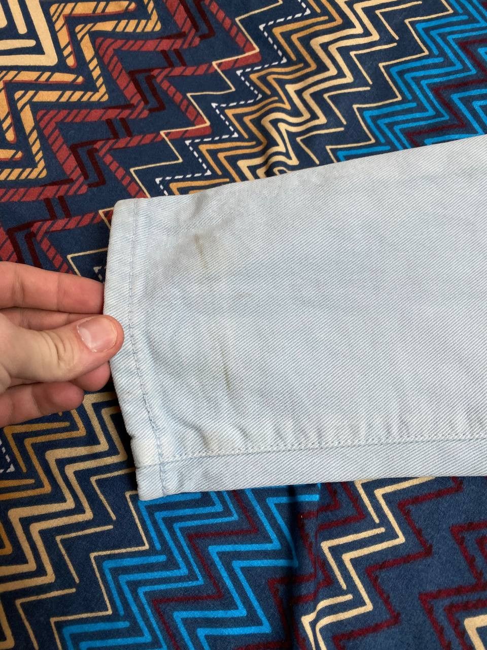 Versace × Versace Jeans Couture Vintage Versace Jeans Couture Blue Denim Jeans Pants Size 29" - 11 Thumbnail