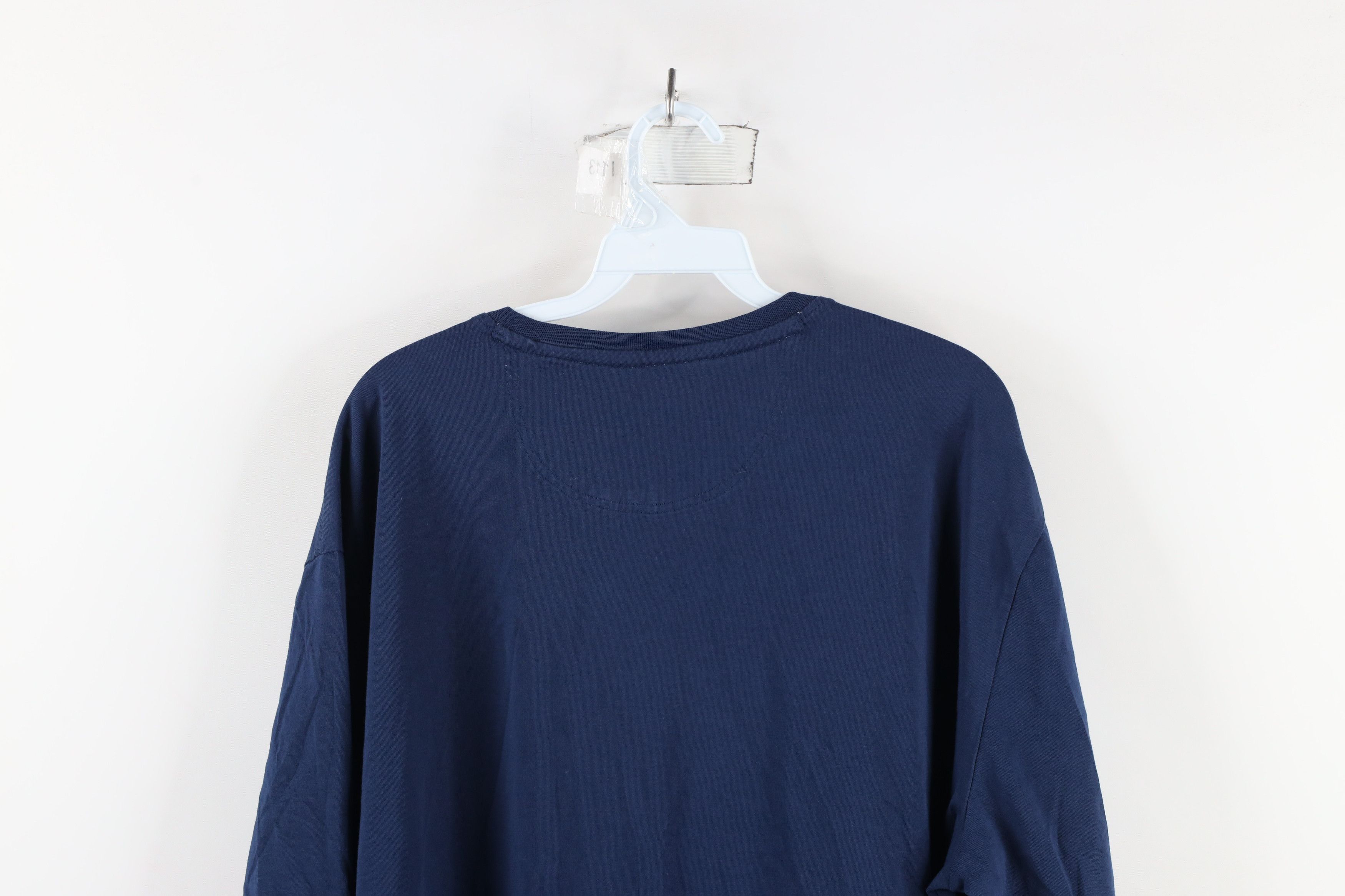 Tommy Bahama × Vintage Tommy Bahama Relax Supima Cotton V-Neck T-Shirt Navy Blue Size US XL / EU 56 / 4 - 13 Thumbnail