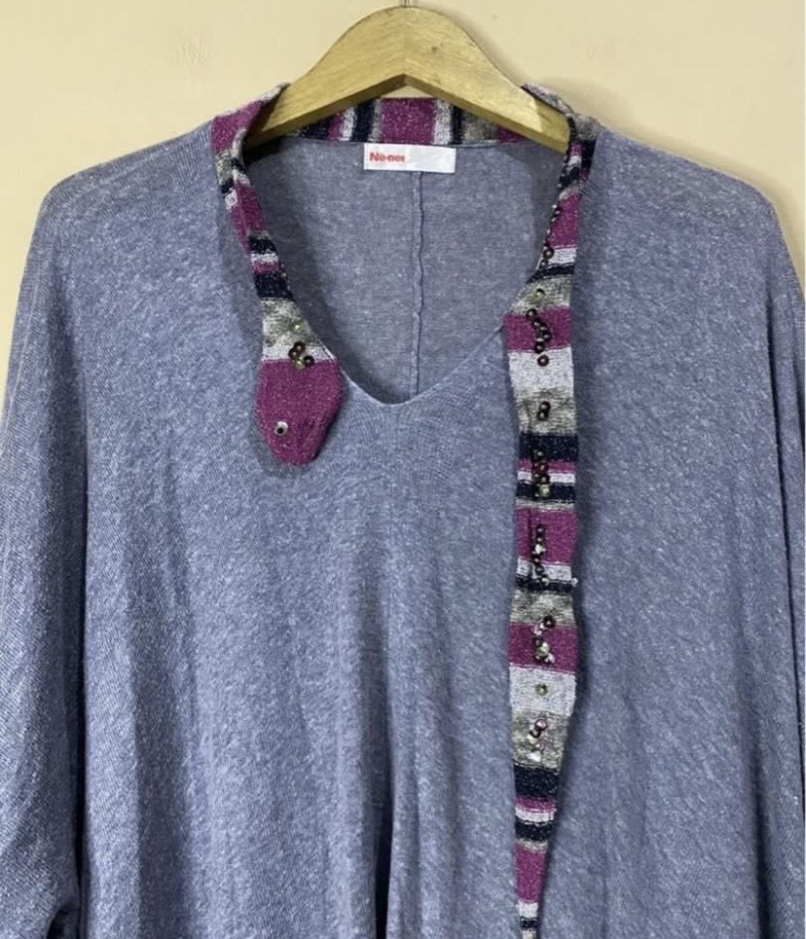 Ne-Net Issey Miyake Ne-Net Blouse Vintage Size M / US 6-8 / IT 42-44 - 2 Thumbnail