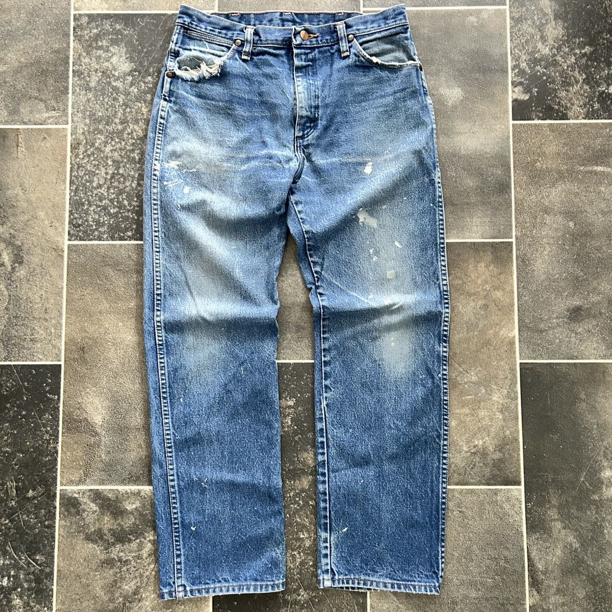Wrangler Vintage 80s Wrangler Cowboy Cut Denim Jeans Size US 31 - 1 Thumbnail