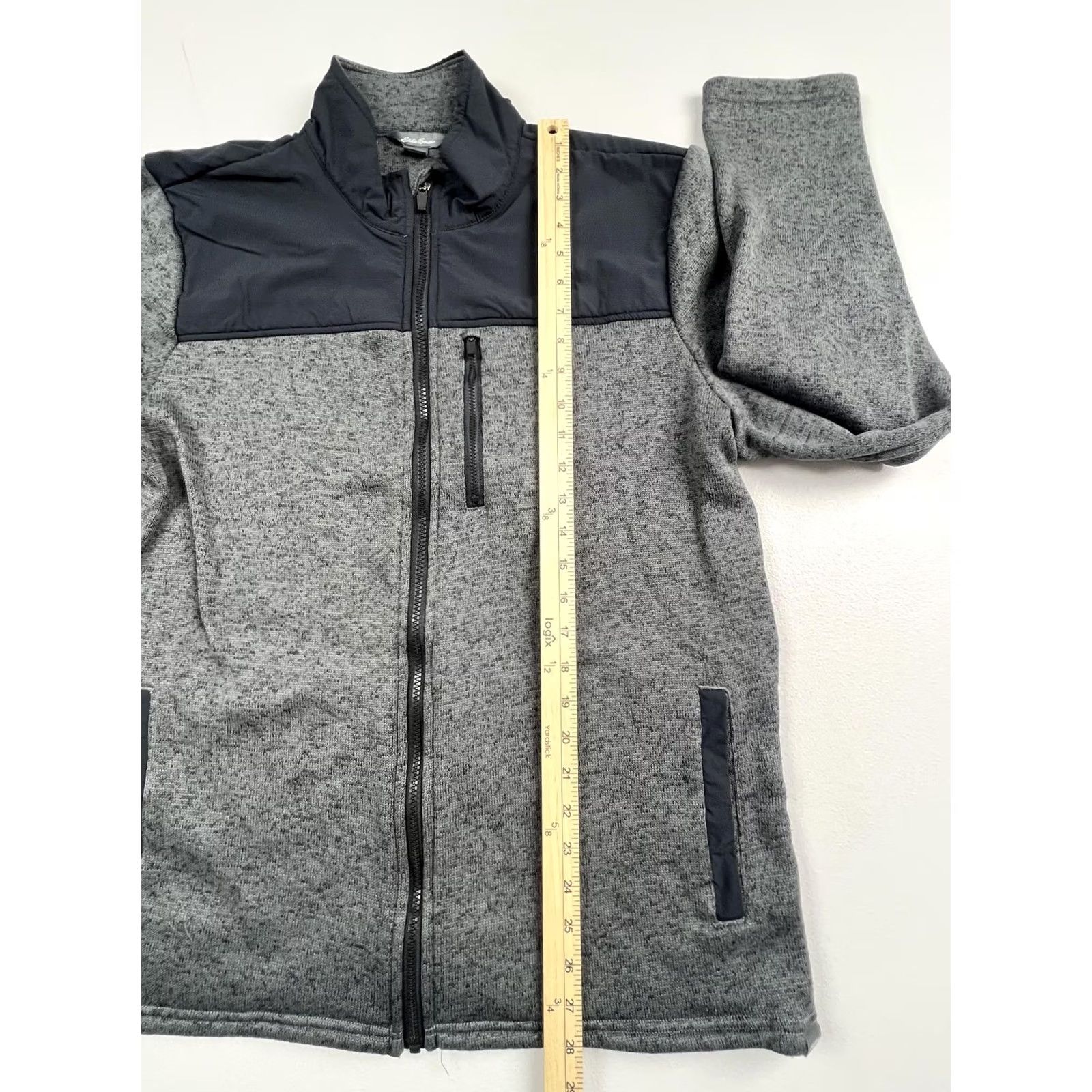Eddie Bauer Eddie Bauer Jacket Mens XL Gray Fleece Full Zip Windbreaker Outdoor Hiking Size US XL / EU 56 / 4 - 5 Thumbnail