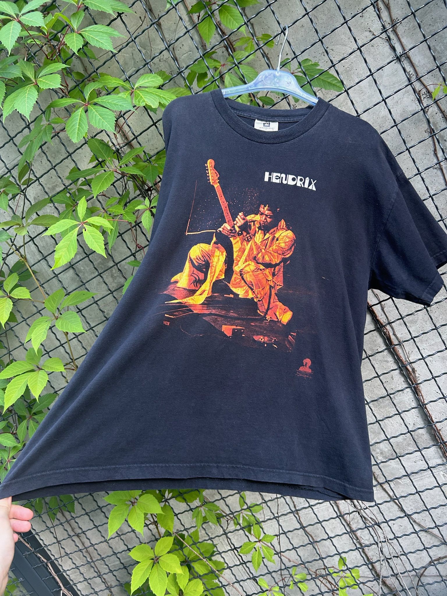 Band Tees Vintage 1998 Jimi Hendrix Rock T-shirt Size US XL / EU 56 / 4 - 13 Thumbnail