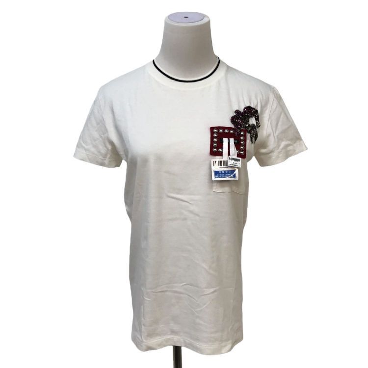Miu Miu Miu Miu Embellished Pocket T-Shirt Size S Size S / US 4 / IT 40 - 1 Thumbnail