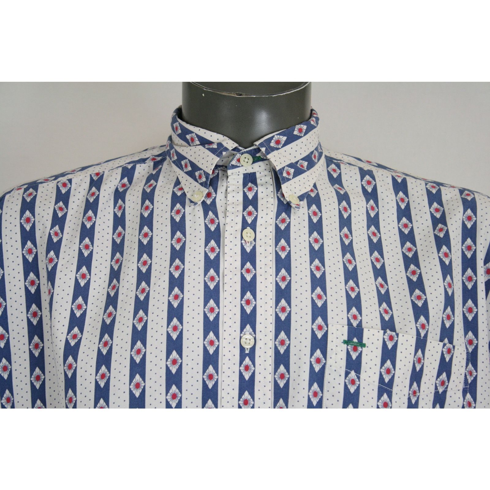 Tommy Hilfiger × Vintage Vintage 90s Tommy Hilfiger Aztec Geometric Striped Pattern Size US L / EU 52-54 / 3 - 2 Thumbnail